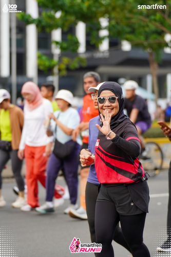 Race photo from Smartfren Run 2025 Vibes