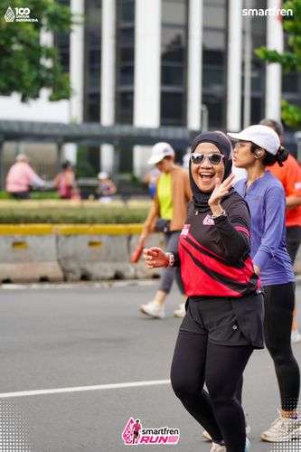 Race photo from Smartfren Run 2025 Vibes