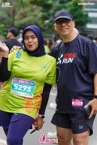 Race photo from Smartfren Run 2025 Vibes