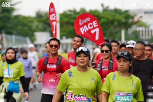 Race photo from Smartfren Run 2025 Vibes