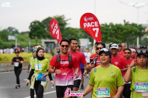 Race photo from Smartfren Run 2025 Vibes