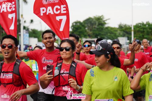 Race photo from Smartfren Run 2025 Vibes