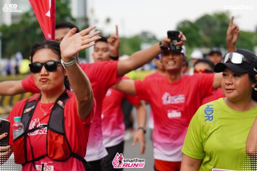 Race photo from Smartfren Run 2025 Vibes