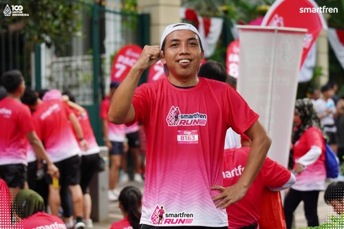 Race photo from Smartfren Run 2025 Vibes