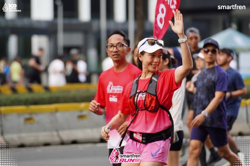 Race photo from Smartfren Run 2025 Vibes