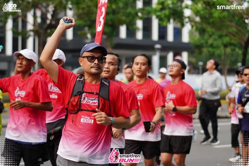 Race photo from Smartfren Run 2025 Vibes