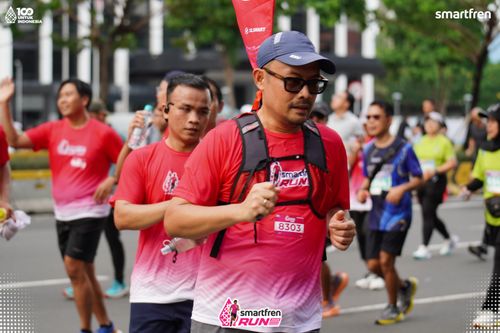 Race photo from Smartfren Run 2025 Vibes