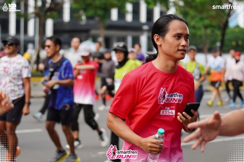 Race photo from Smartfren Run 2025 Vibes
