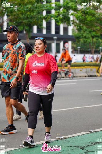 Race photo from Smartfren Run 2025 Vibes