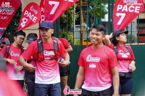 Race photo from Smartfren Run 2025 Vibes