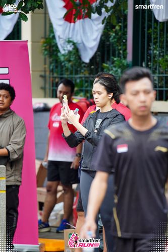Race photo from Smartfren Run 2025 Vibes