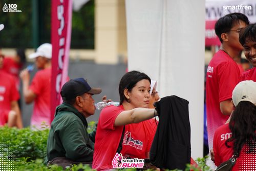 Race photo from Smartfren Run 2025 Vibes