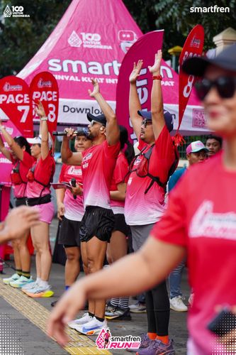 Race photo from Smartfren Run 2025 Vibes