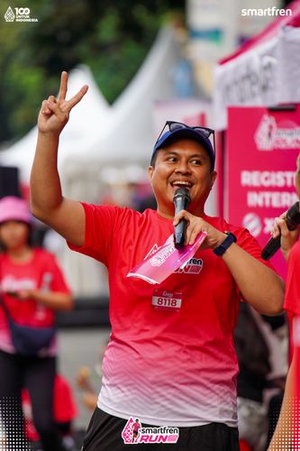 Race photo from Smartfren Run 2025 Vibes