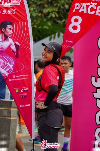 Race photo from Smartfren Run 2025 Vibes