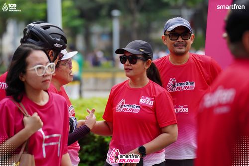 Race photo from Smartfren Run 2025 Vibes