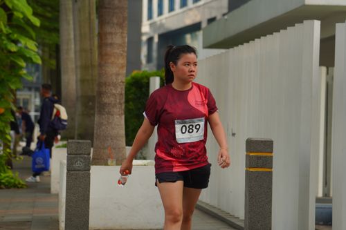Race photo from Assurance Fun Run 2024