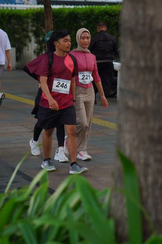 Race photo from Assurance Fun Run 2024