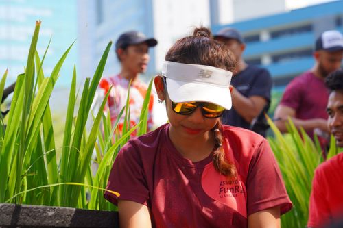 Race photo from Assurance Fun Run 2024