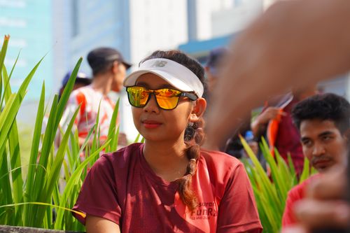 Race photo from Assurance Fun Run 2024