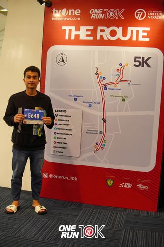 Race photo from ONE RUN 10K 2025