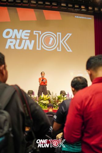 Race photo from ONE RUN 10K 2025