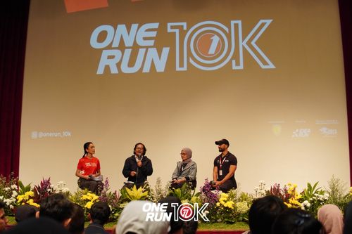 Race photo from ONE RUN 10K 2025