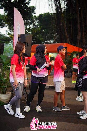 Race photo from Shakeout Run - Smartfren Run