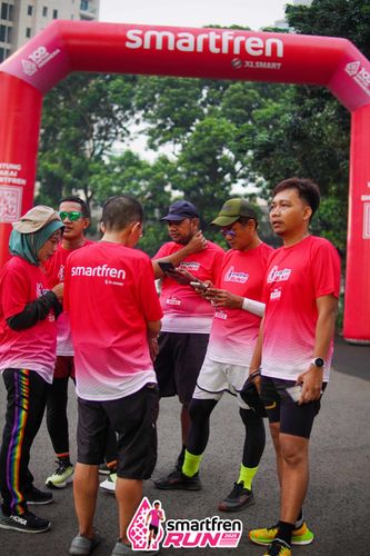 Race photo from Shakeout Run - Smartfren Run