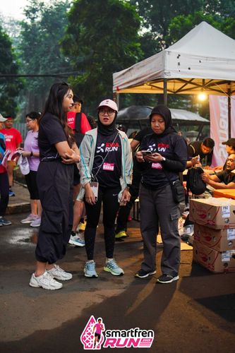 Race photo from Shakeout Run - Smartfren Run