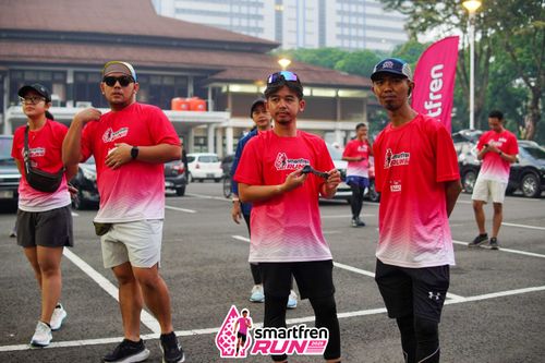 Race photo from Shakeout Run - Smartfren Run