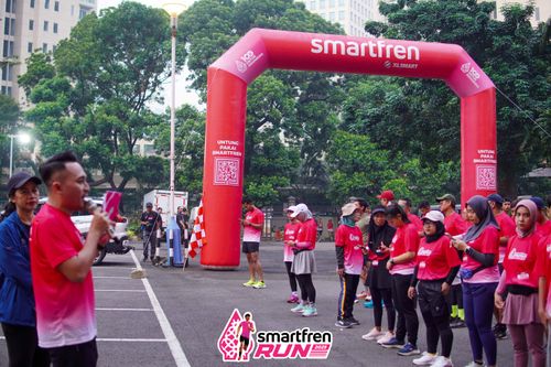 Race photo from Shakeout Run - Smartfren Run