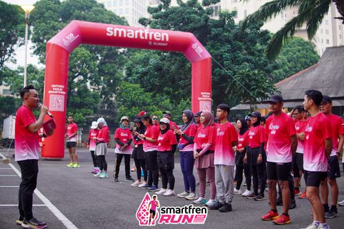 Race photo from Shakeout Run - Smartfren Run