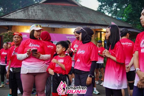 Race photo from Shakeout Run - Smartfren Run