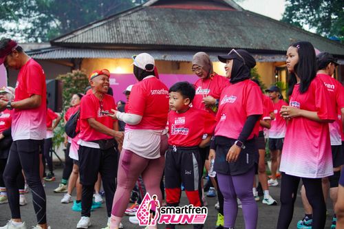 Race photo from Shakeout Run - Smartfren Run