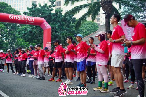Race photo from Shakeout Run - Smartfren Run
