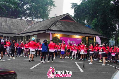 Race photo from Shakeout Run - Smartfren Run