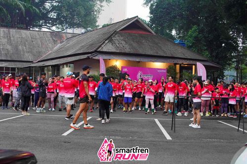 Race photo from Shakeout Run - Smartfren Run
