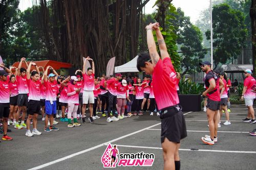 Race photo from Shakeout Run - Smartfren Run