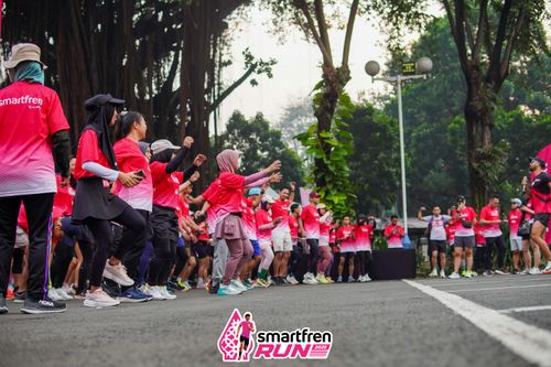Race photo from Shakeout Run - Smartfren Run