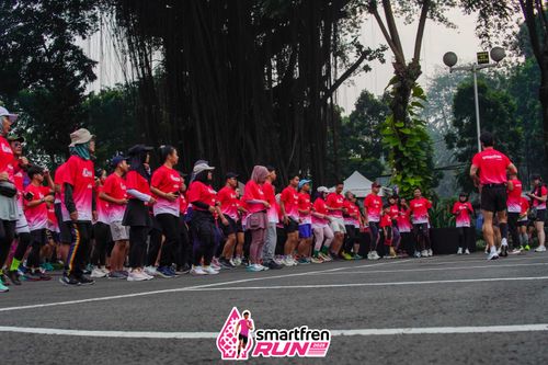 Race photo from Shakeout Run - Smartfren Run