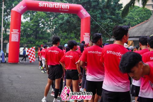 Race photo from Shakeout Run - Smartfren Run