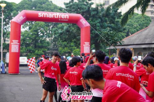 Race photo from Shakeout Run - Smartfren Run