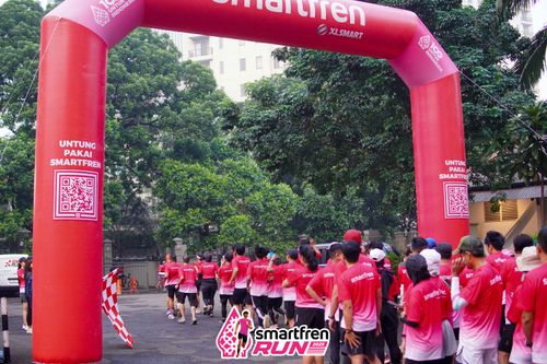 Race photo from Shakeout Run - Smartfren Run