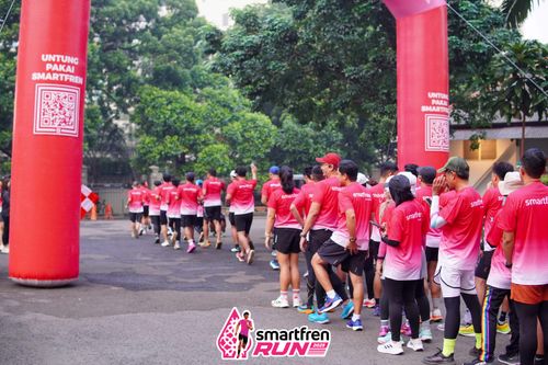 Race photo from Shakeout Run - Smartfren Run