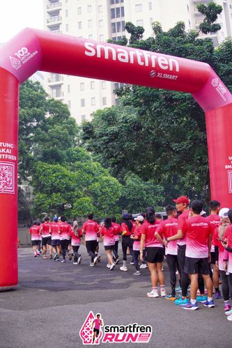 Race photo from Shakeout Run - Smartfren Run
