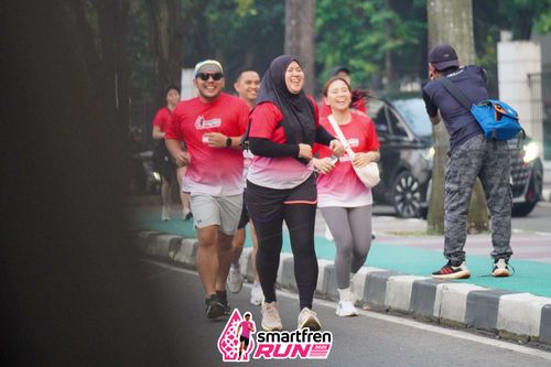 Race photo from Shakeout Run - Smartfren Run