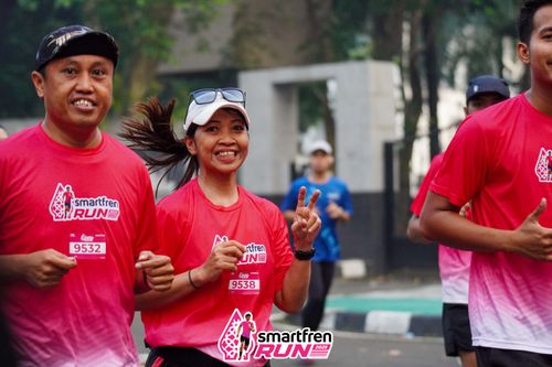 Race photo from Shakeout Run - Smartfren Run