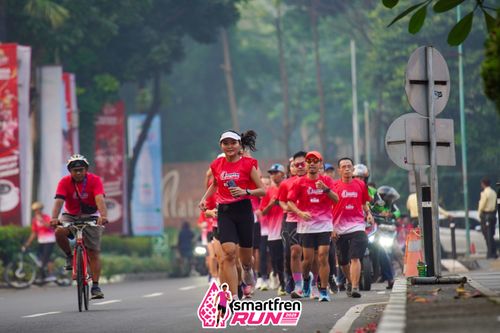 Race photo from Shakeout Run - Smartfren Run