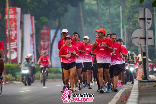 Race photo from Shakeout Run - Smartfren Run